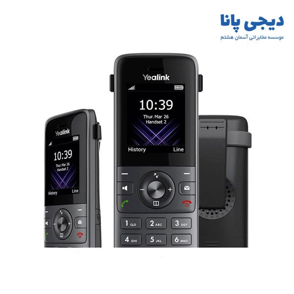 تلفن بیسیم تحت شبکه یالینک Yealink W74P — تصویر ۴