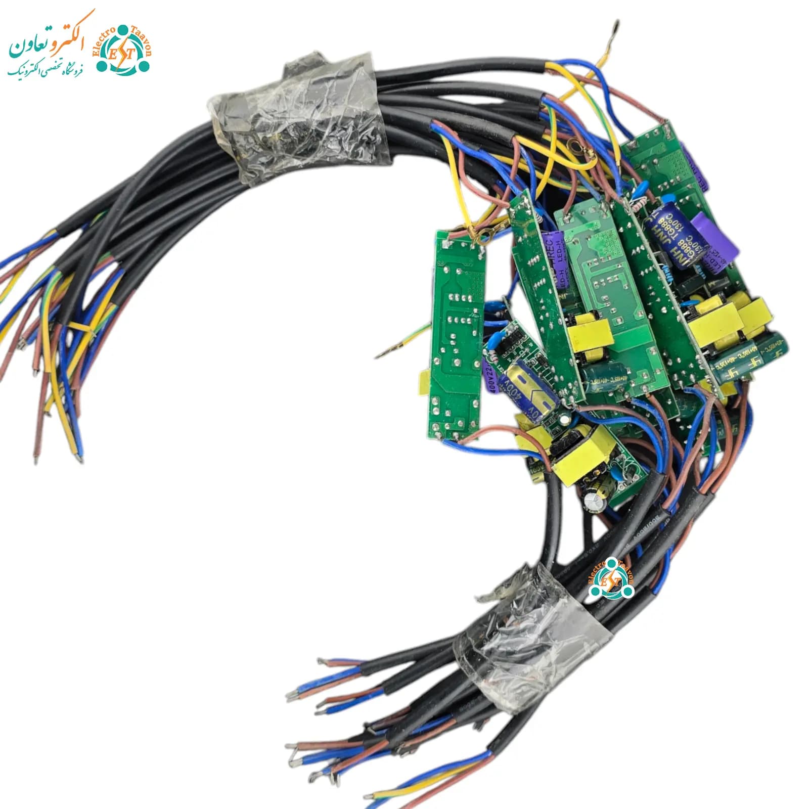 درایور LED ایزوله 50 وات 300 میلیآمپر بردی آنتیفیلیکر — تصویر ۴