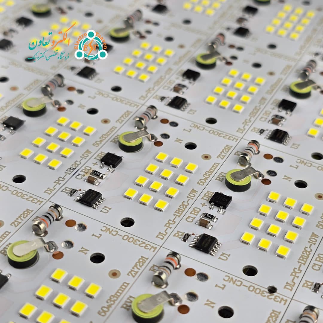 ال ای دی بلالی 10 وات 220 ولت SMD مهتابی — تصویر ۶