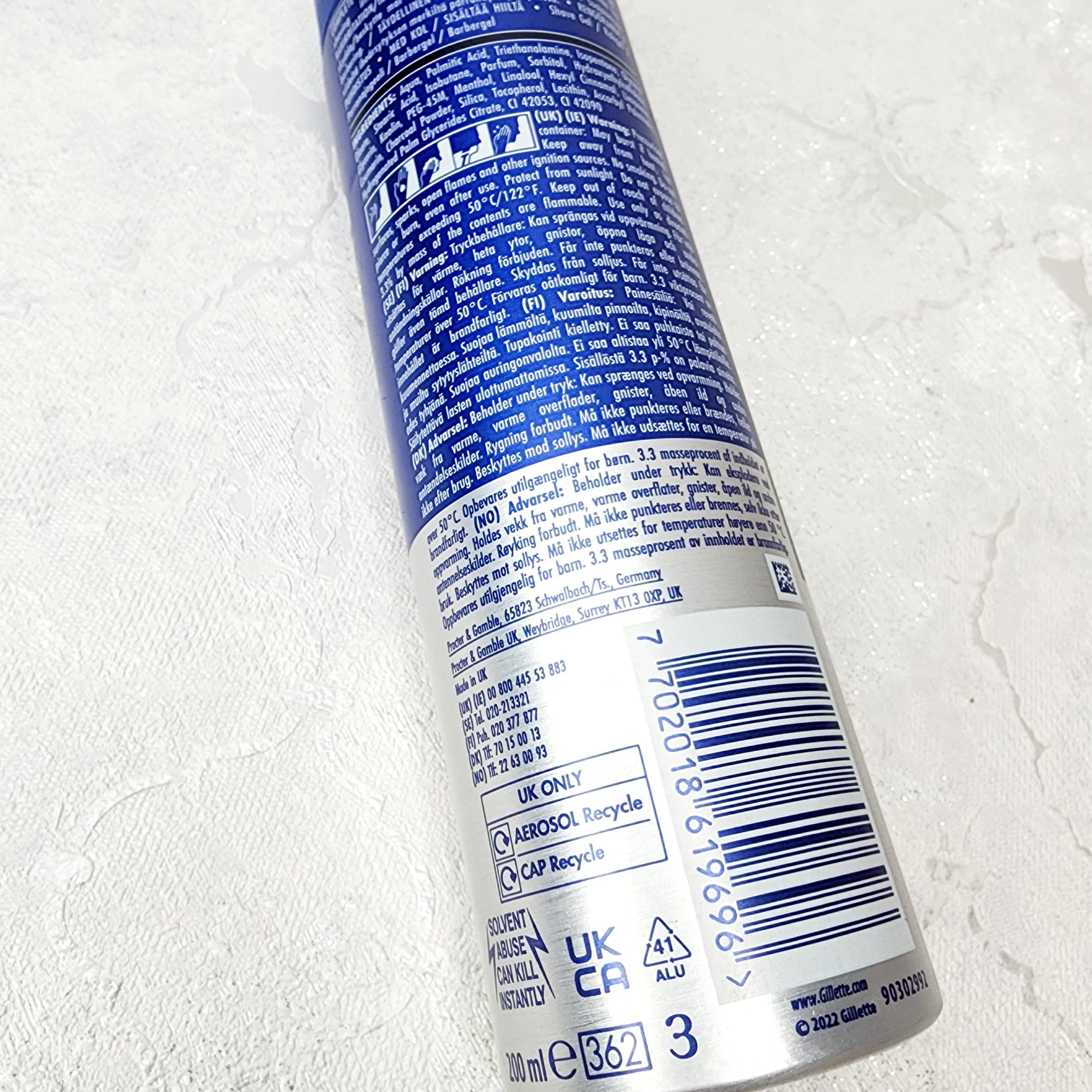 ژل اصلاح ژیلت Gillette مدل CLEANSING — تصویر ۴
