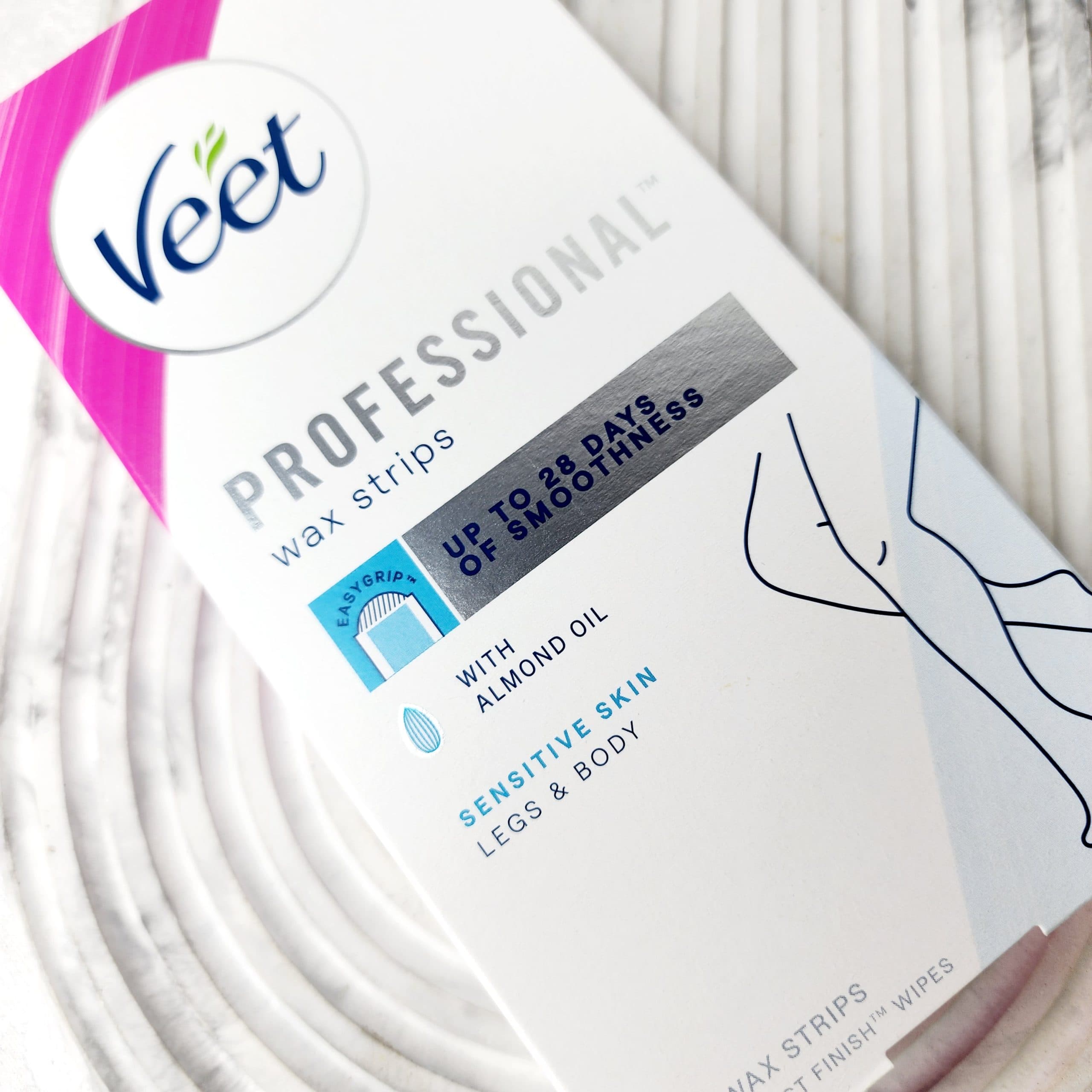 نوار موبر ویت Veet مدل Professional مناسب پوست حساس بسته 20 عددی — تصویر ۴