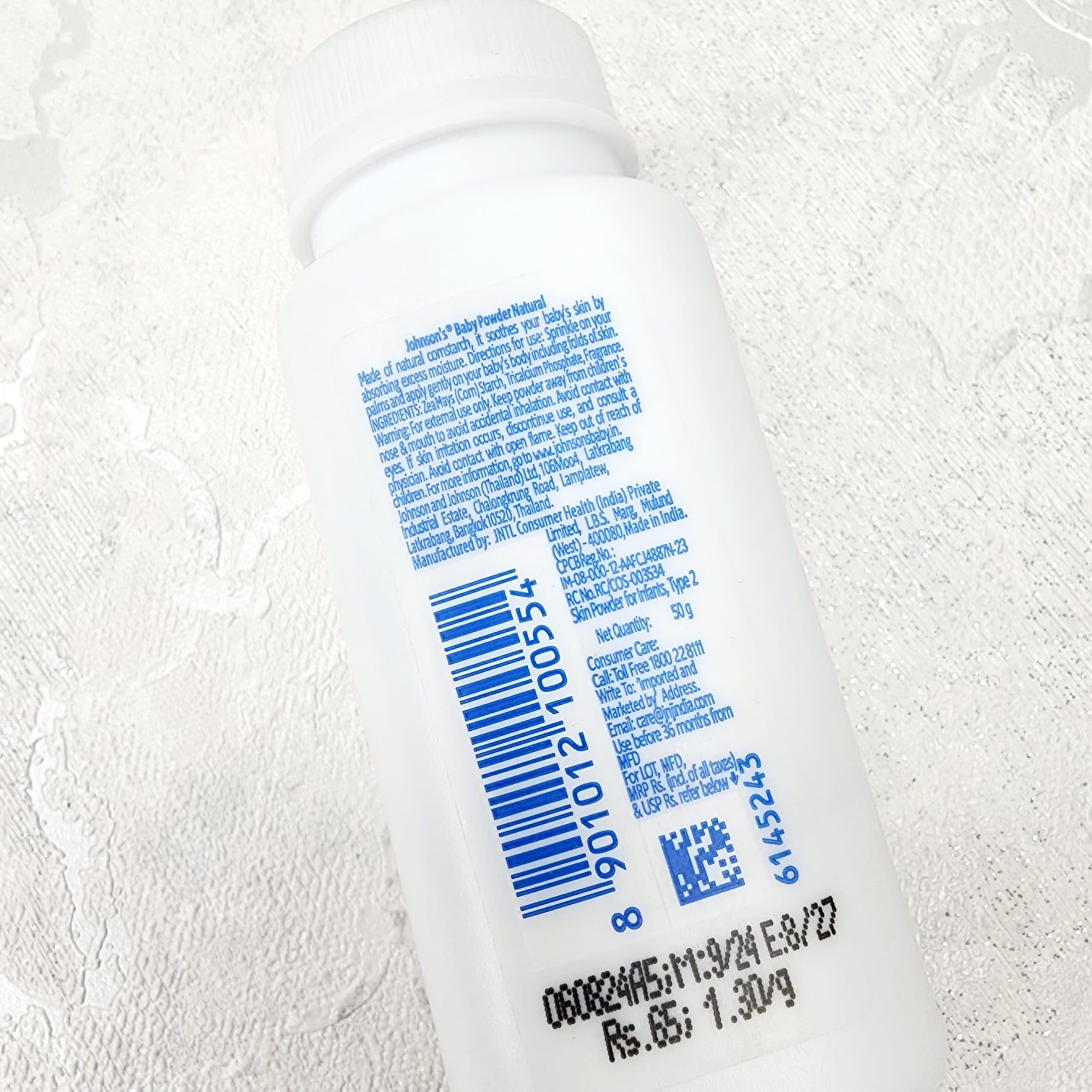 پودر بچه ضد حساسیت جانسون Johnsons حجم 50 میل — تصویر ۴