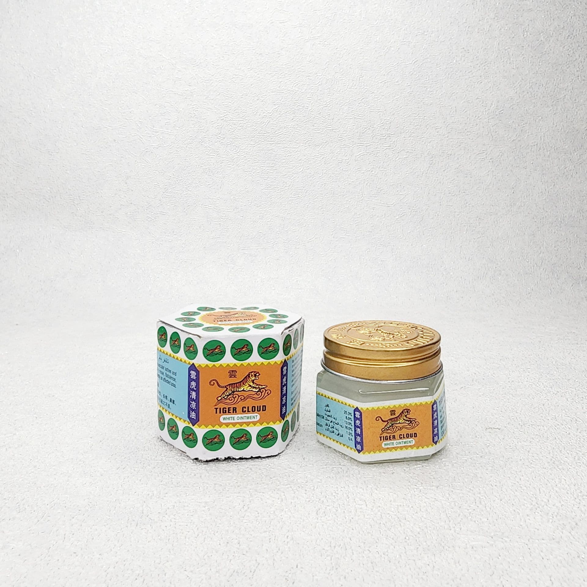پماد تسکین درد تایگر کلود Tiger Cloud مدل white ointment — تصویر ۲
