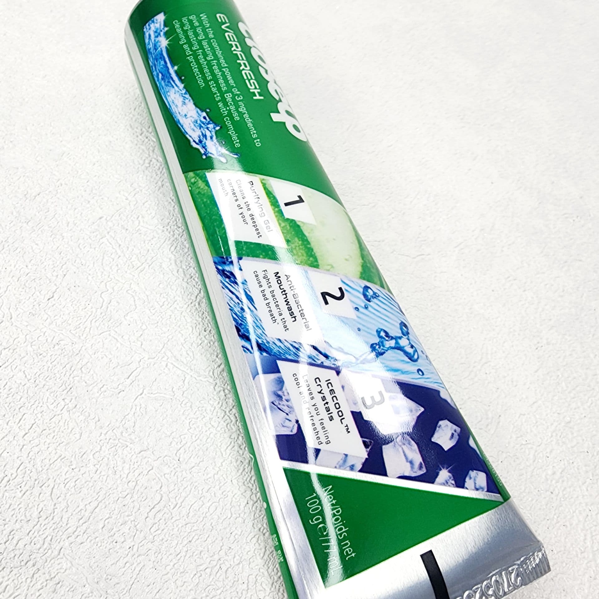 خمیر دندان کلوز آپ Close up سری ever fresh مدل menthol fresh — تصویر ۵