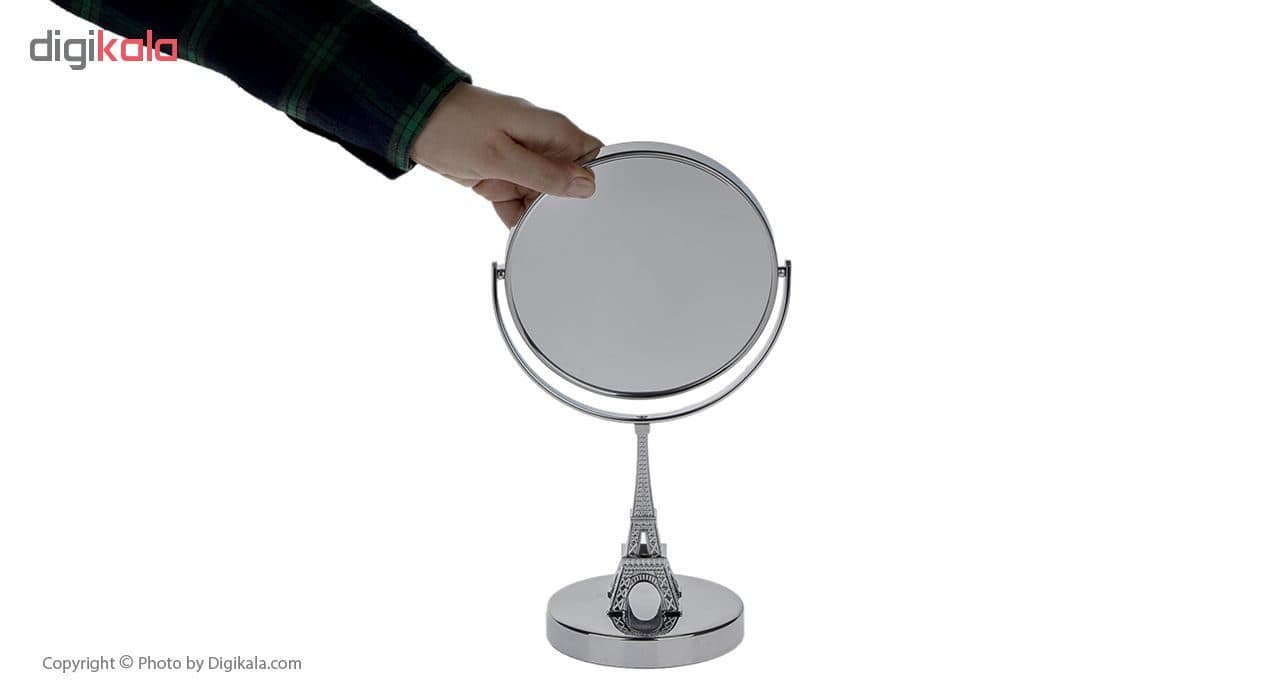آینه آرایشی طرح ایفل کد J611 با بزرگنمایی 5X — تصویر ۴