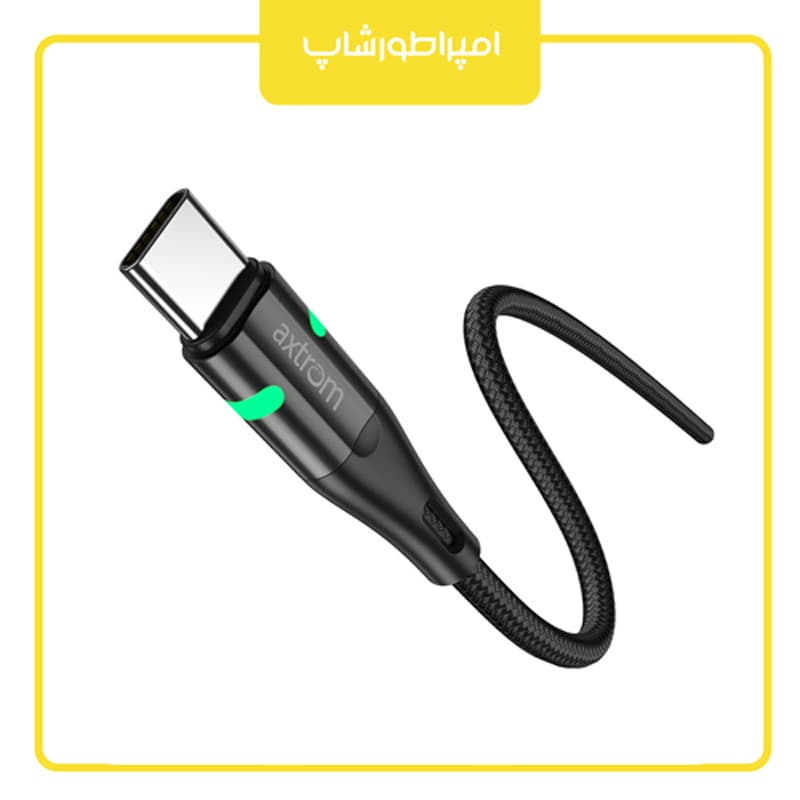 کابل شارژر USB به USB-C اکستروم مدل ACB90UCA1 60W طول 1 متر — تصویر ۵