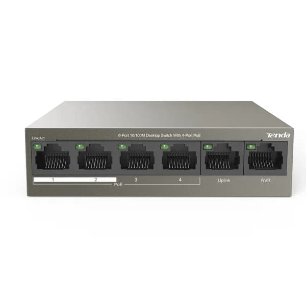 سوئیچ 6 پورت Poe تندا TEF1106P