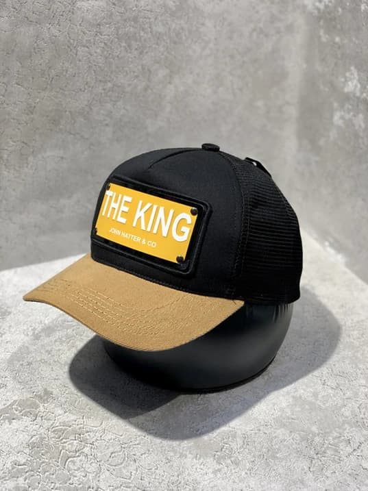 کلاه بیسبالی پشت توری مستر کوالیتی طرح جان هتر The King