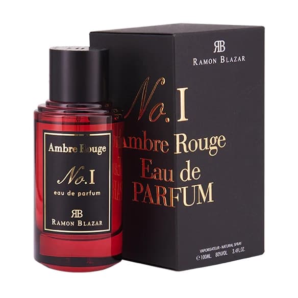 ادوپرفیوم دمونت پاریس DUMONT PARIS رامون بلیزر No.1 Ambre Rouge حجم 100 میلی لیتر — تصویر ۳