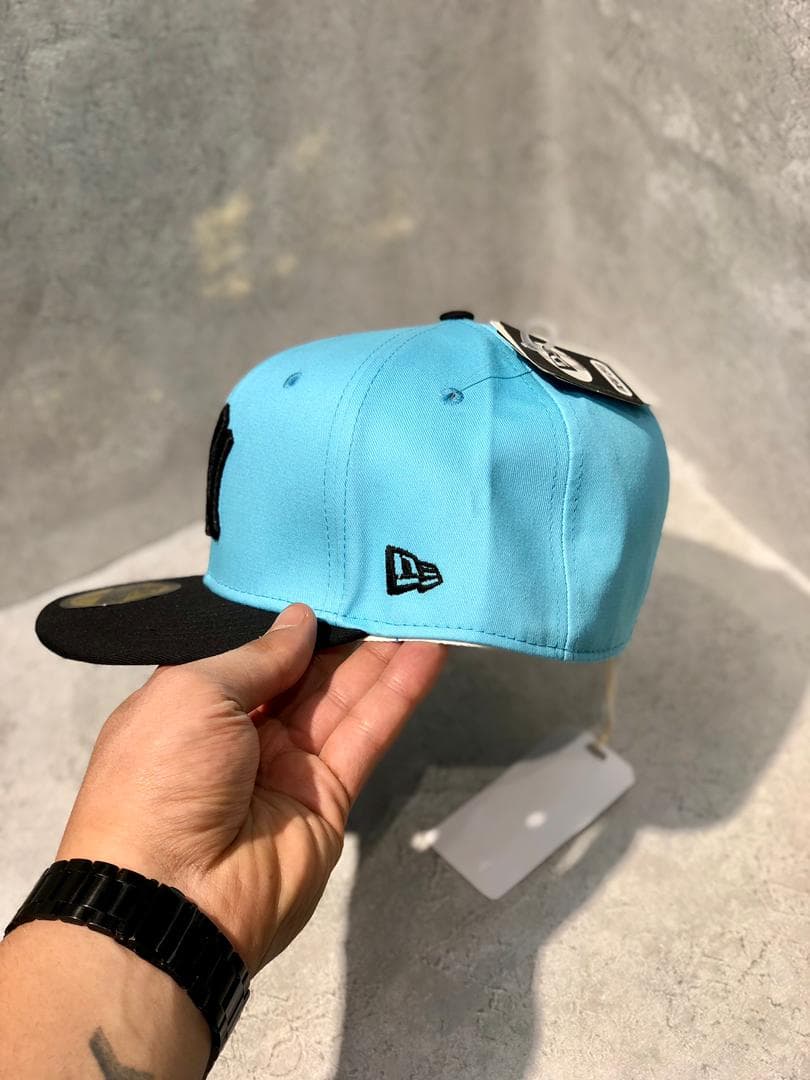کلاه کپ برند New Era فیت بک سایز 3/8 7 طرح NY — تصویر ۴