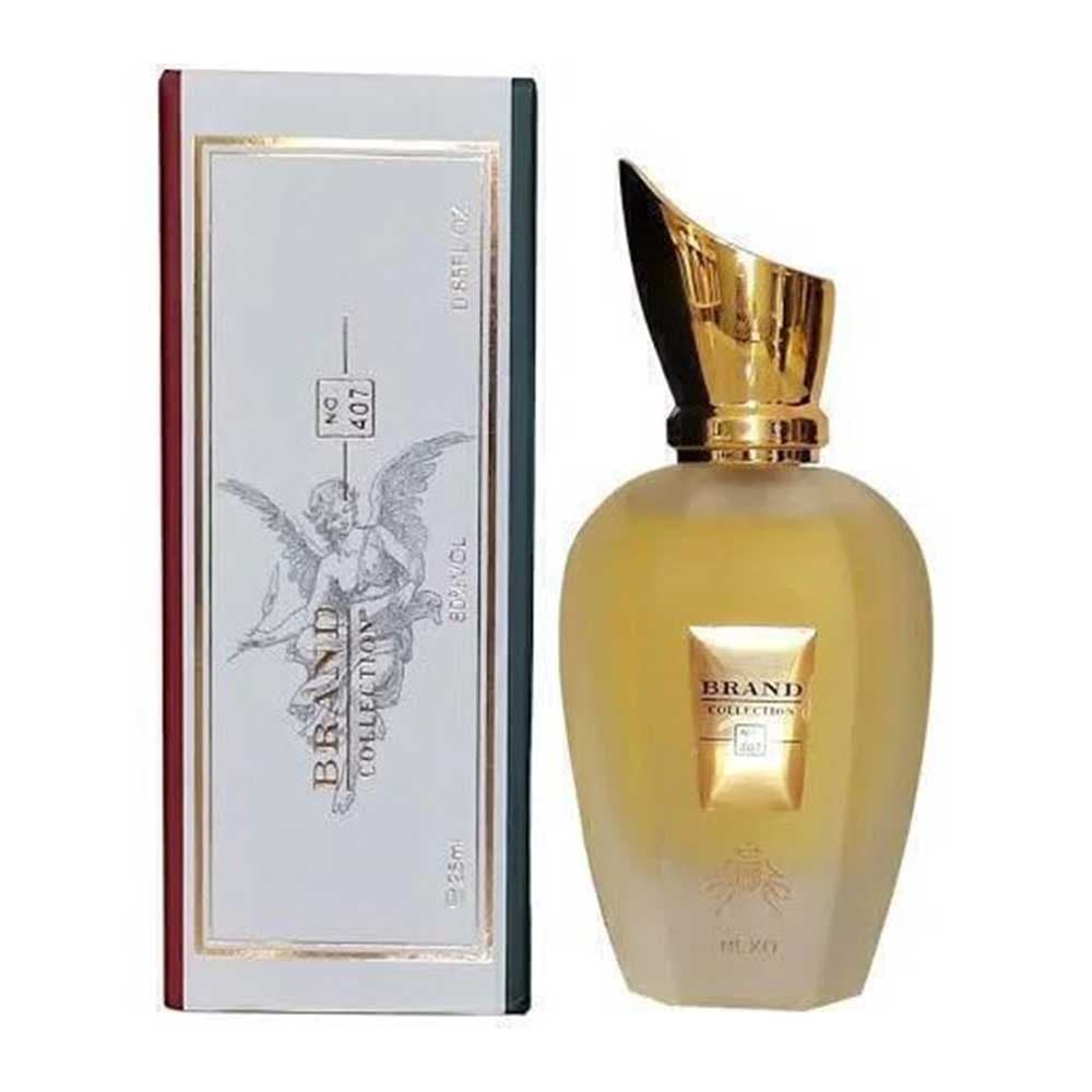عطر ادو تویلت زنانه و مردانه برند کالکشن کد ۴۰۷ حجم ۲۵ میل مشابه زرجوف ناکسوس — تصویر ۲