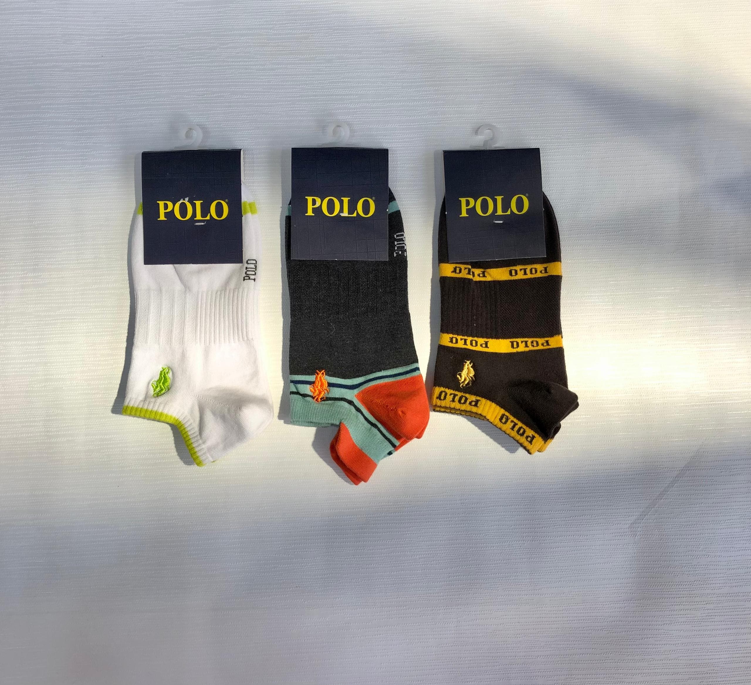 جوراب مچی مردانه برند POLO طرح کاستوم — تصویر ۴