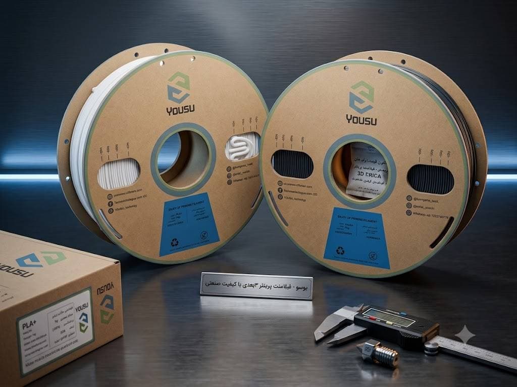 فیلامنت PLA+ یوسو (yousu) 1.75 میلیمتر یک کیلوگرم