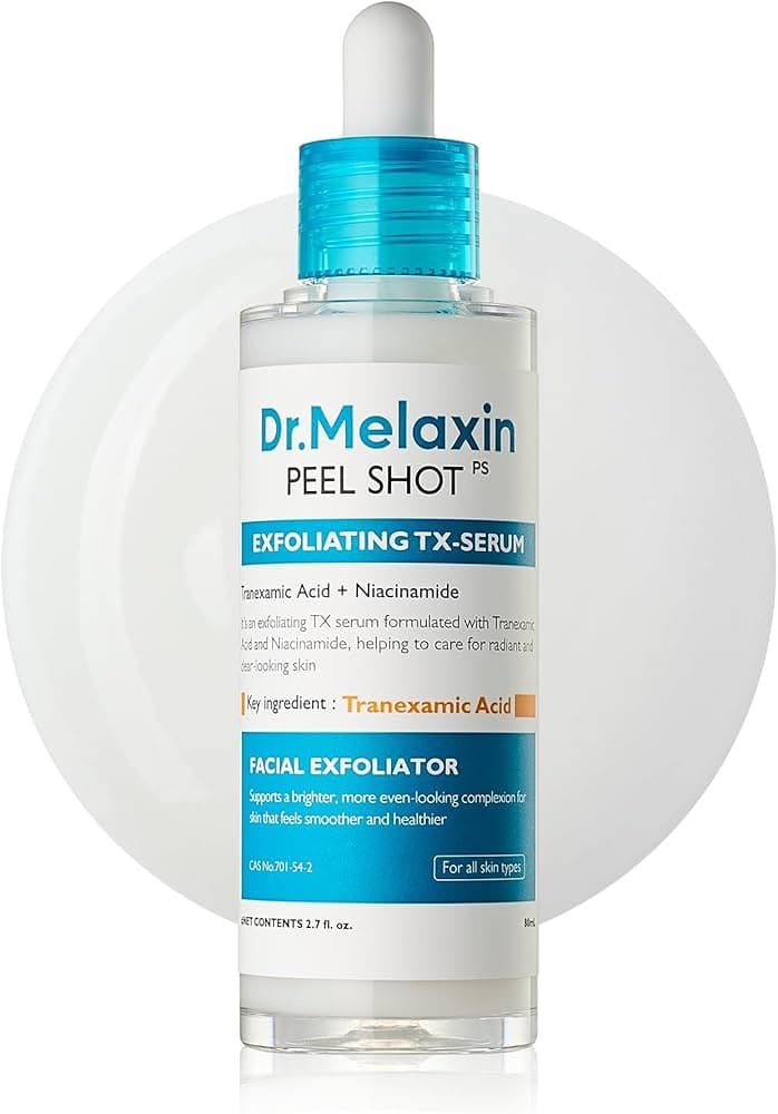 سرم لایهبردار و روشنکننده ترانگزامیک اسید دکتر ملاکسین (Dr. Melaxin TX Brightening Peel Shot) – 80 میلیلیتر — تصویر ۱۰