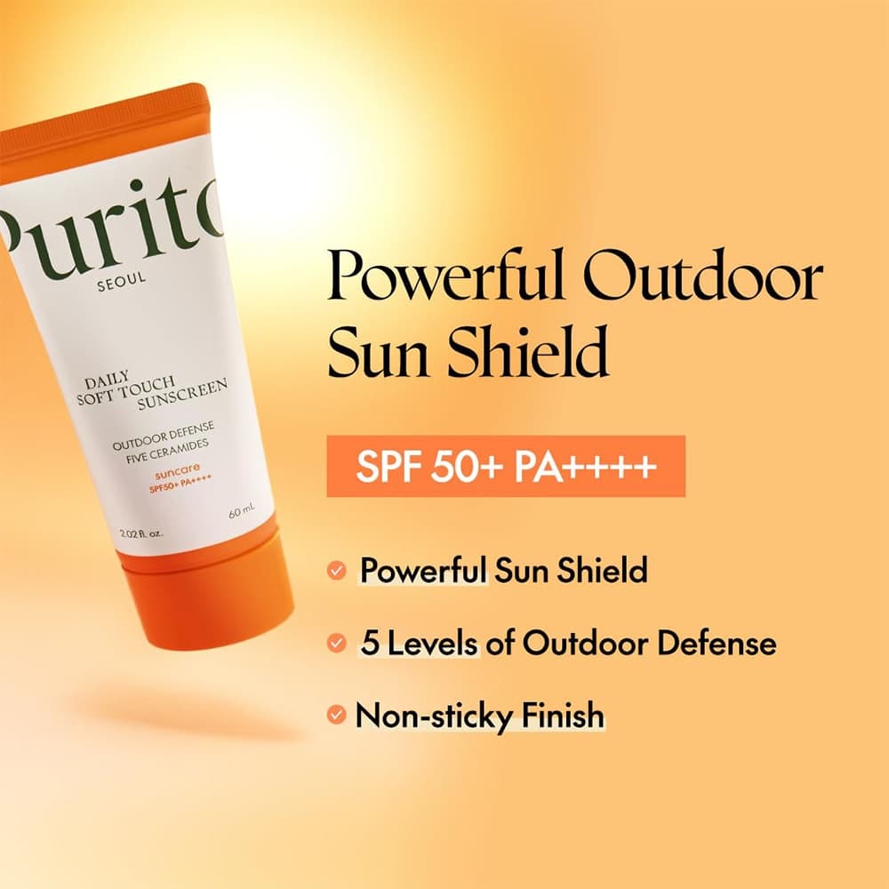 ضدآفتاب دیلی سافت تاچ پیوریتو purito daily soft touch sunscreen 50ml — تصویر ۶