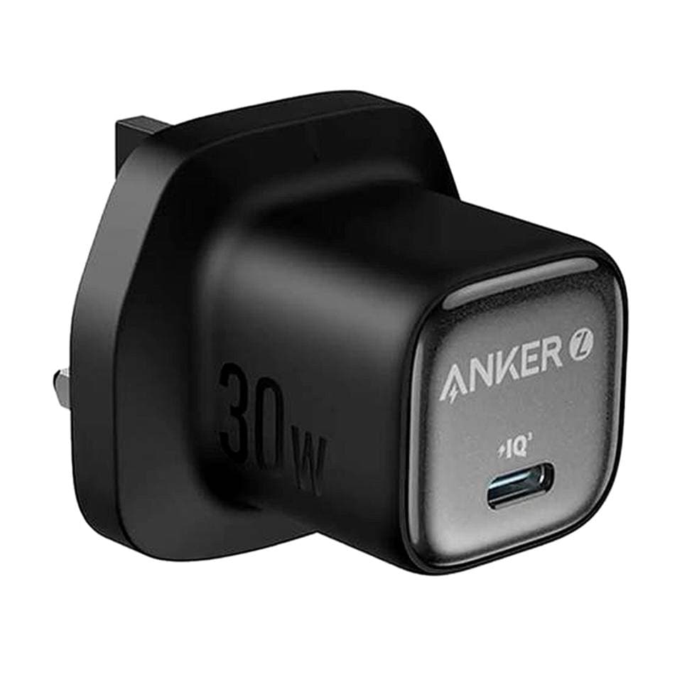 شارژر دیواری انکر مدل Zolo GaN Compact Charger UK A2698 توان 30 وات — تصویر ۲