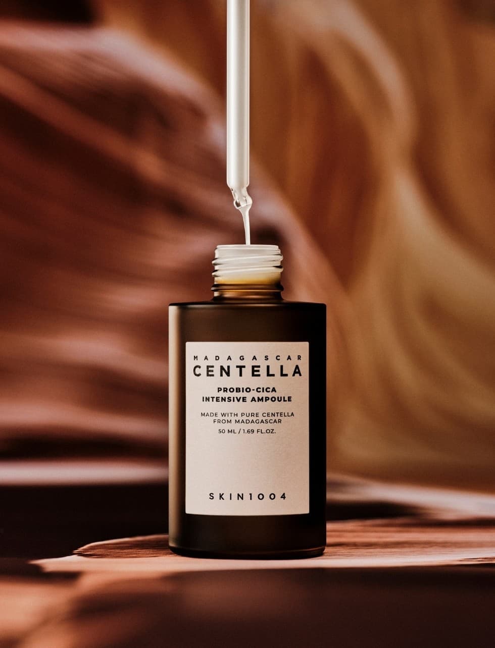 سرم پروبیوسیکا تقویت کننده سنتلا اسکین ۱۰۰۴ skin1004 Madagascar centella probio cica intensive ampule 95ml — تصویر ۹