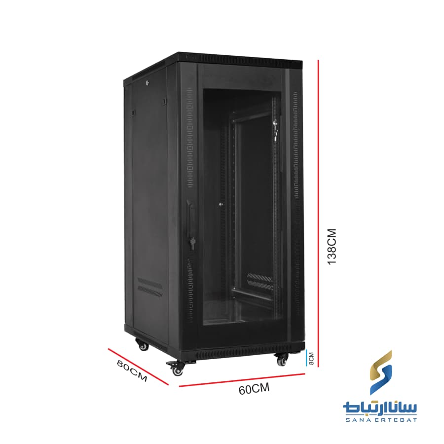 رک ایستاده ۱۸ یونیت عمق ۸۰ الگونت سری پیشرفته مدل LRA-18-80FWR — تصویر ۴