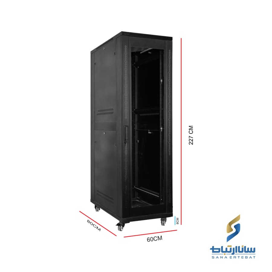 رک ایستاده ۱۸ یونیت عمق ۸۰ الگونت سری پیشرفته مدل LRA-18-80FWR — تصویر ۸