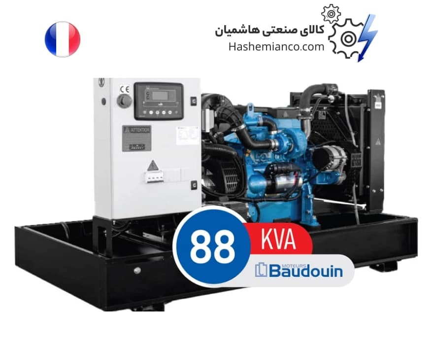 دیزل ژنراتور بادوین 88 کاوا مدل 4M10G88/5 — تصویر ۸