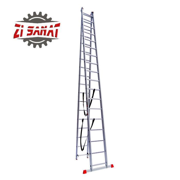 نردبان اکسلنت آلوم پارس 6 متری 2 تکه کد 1231 — تصویر ۴