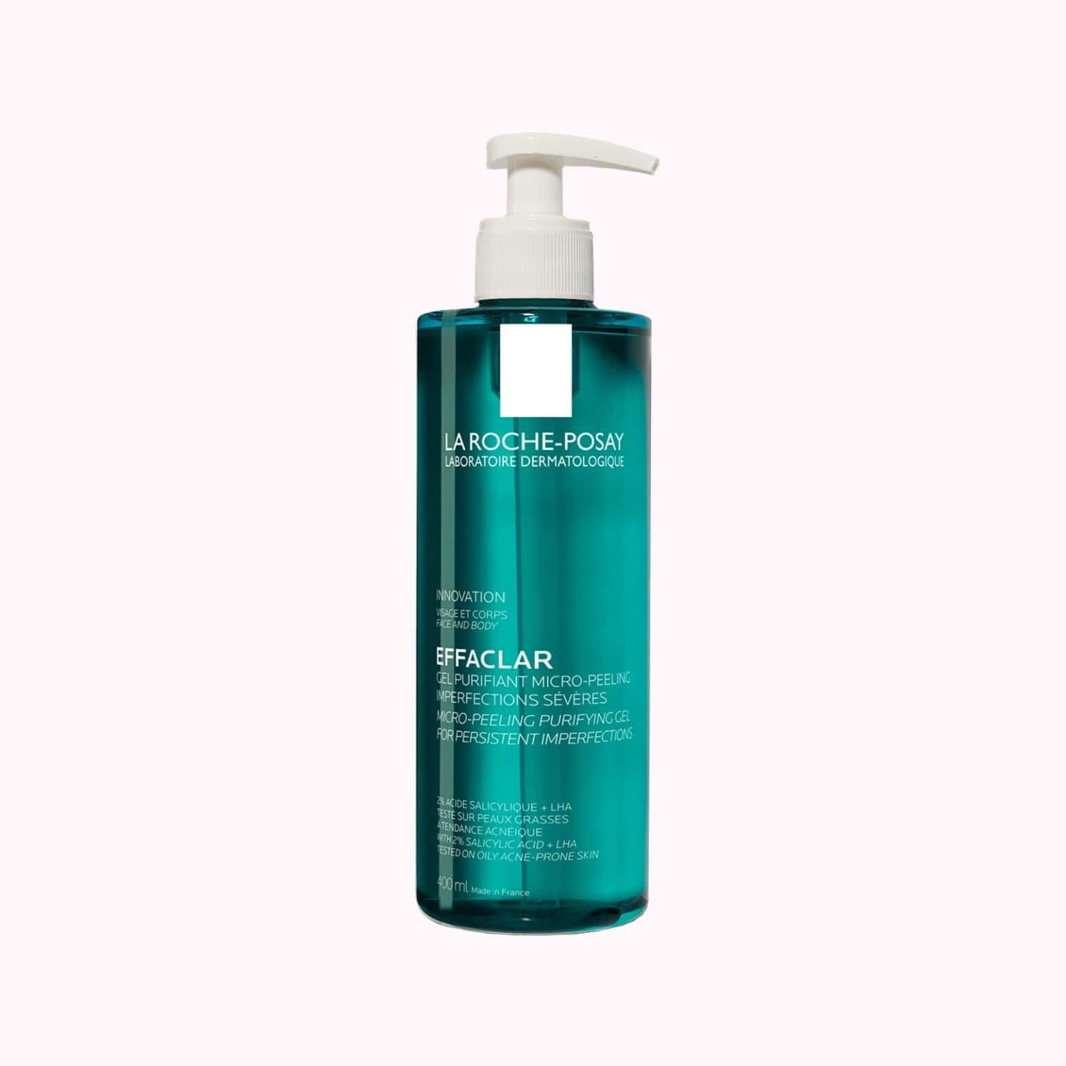 ژل شستشوی میکرو پیلینگ EFFACLAR لاروش پوزای حجم 400 میل