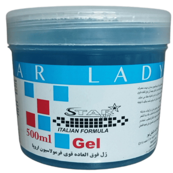 ژل موی سر استار لیدی STAR LADY حجم 500 میل — تصویر ۲