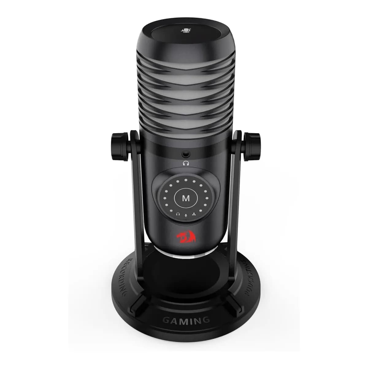 میکروفون استریمینگ Redragon GM306 – USB، کاندنسر Cardioid، RGB، مناسب گیمینگ و استریم — تصویر ۹