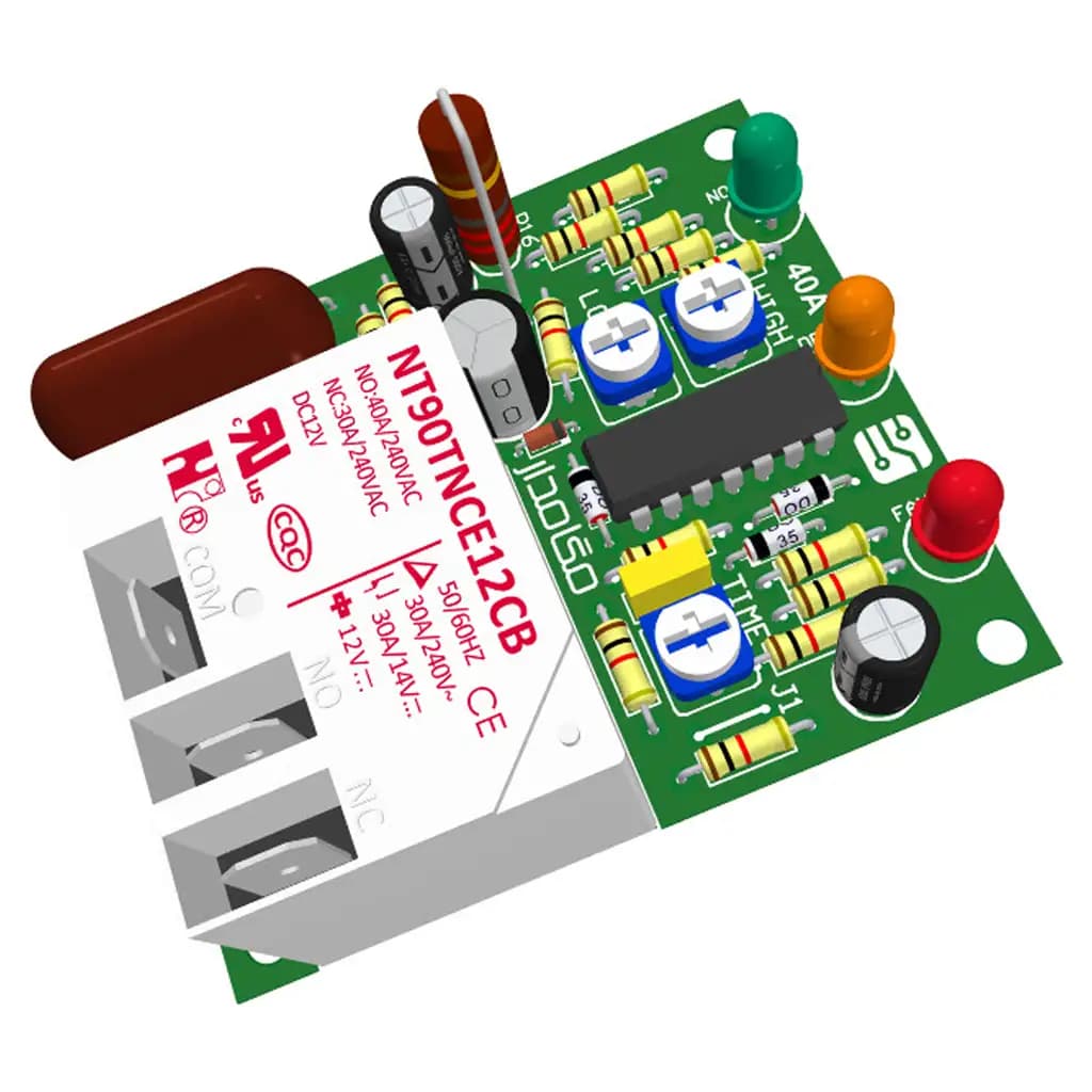 فایل آموزش + سورس Altium محافظ برق قابل تنظیم 40 آمپر