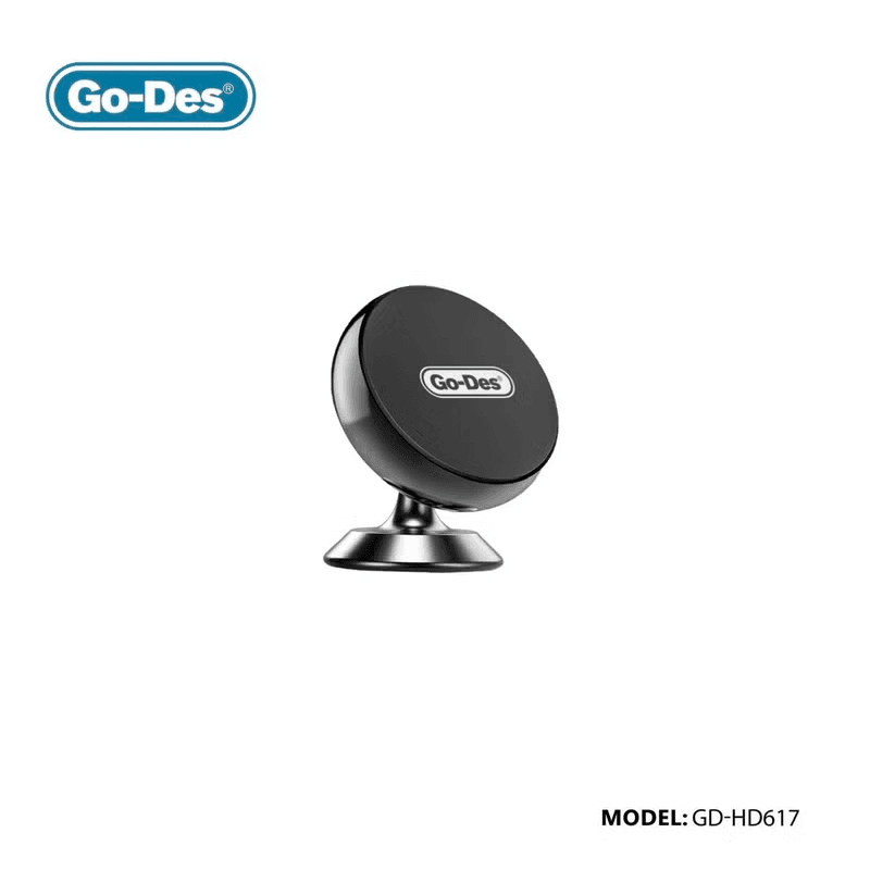 پایه نگهدارنده مغناطیسی گوشی موبایل گو-دس مدل Go-Des GD-HD617 با چرخش 360 درجه