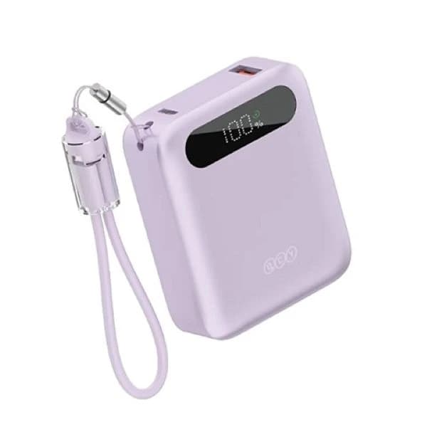 پاوربانک 10000mAh کیو سی وای | QCY Power Bank PB10D 10000mAh 22.5W — تصویر ۳