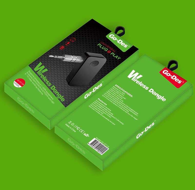 دانگل بلوتوث ماشین گودس مدل GD-BT106 | پخش موسیقی و تماس بیسیم با کیفیت عالی — تصویر ۷