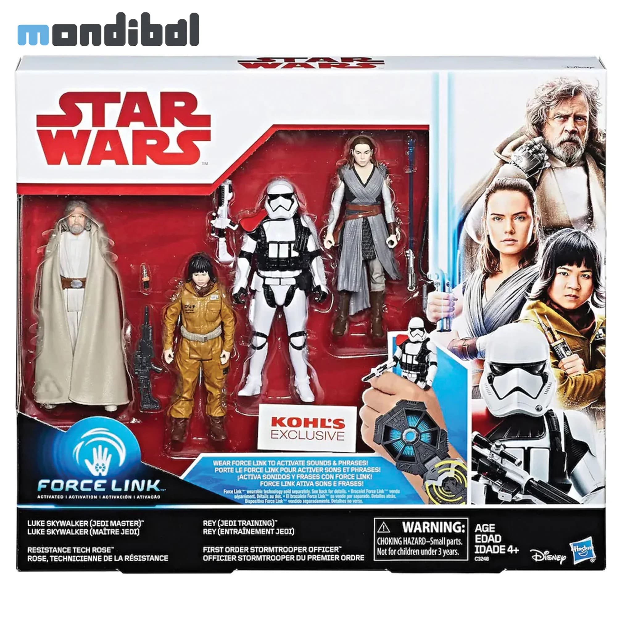 فیگور هازبرو مدل جنگ ستارگان بسته 4 عددی Hasbro Star Wars — تصویر ۷