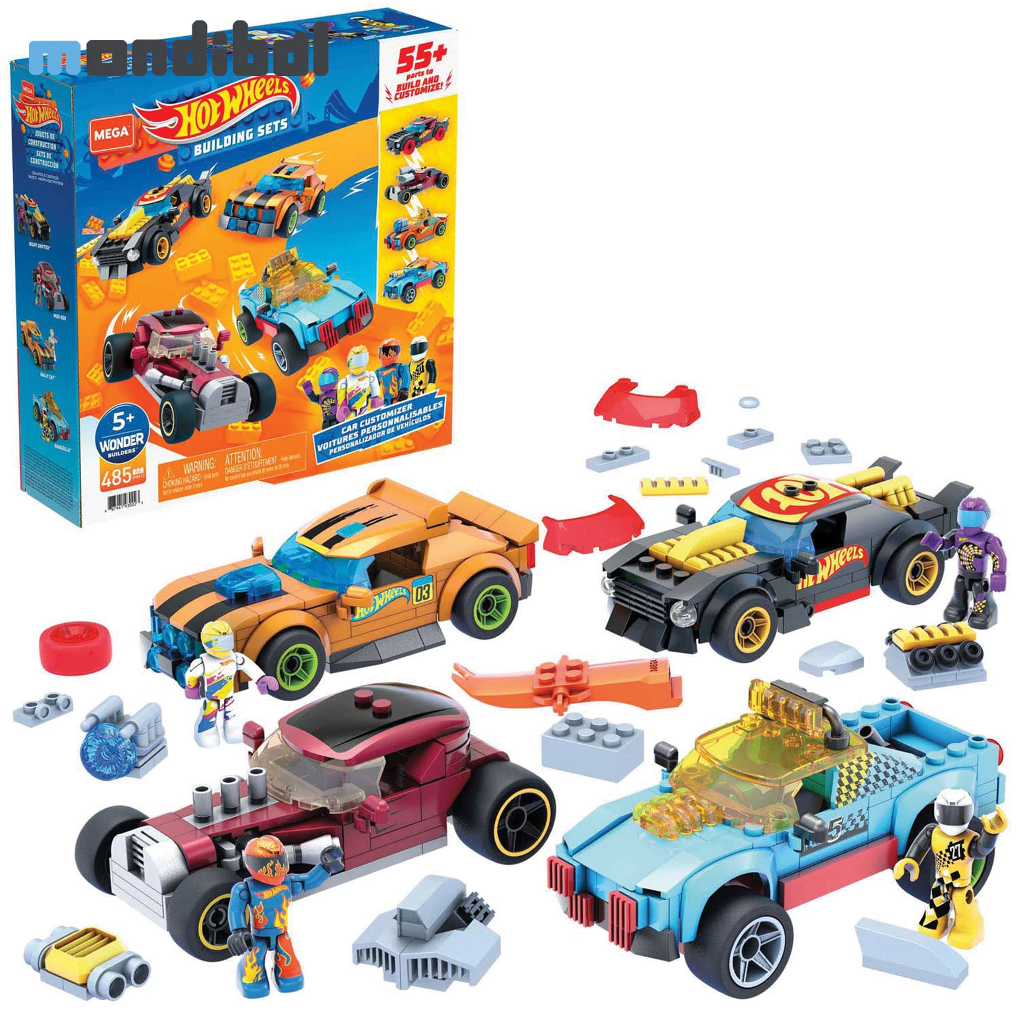 ماشین هات ویلز مدل ست ساختنی Hot Wheels — تصویر ۳