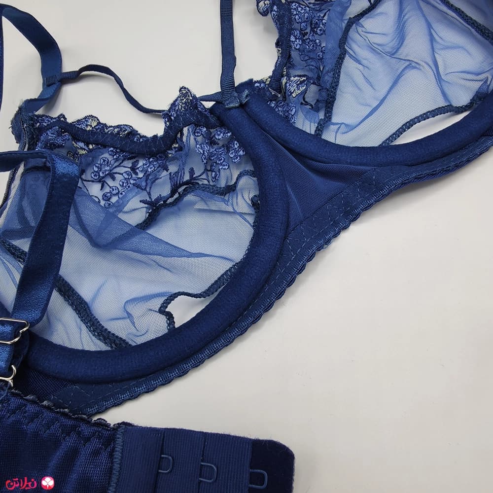 ست شورت و سوتین فانتزی تور گاز مدل 9028 — تصویر ۶