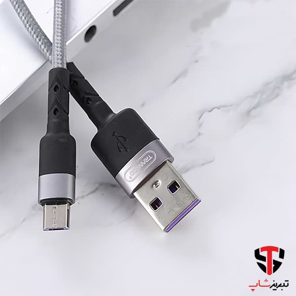 کابل شارژ میکرو ترانیو مدل S4 — تصویر ۵