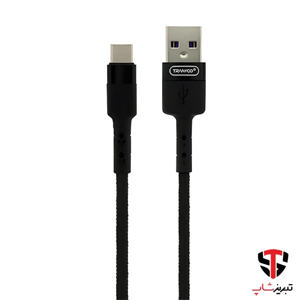 کابل شارژ تایپ سی ترانیو مدل S4