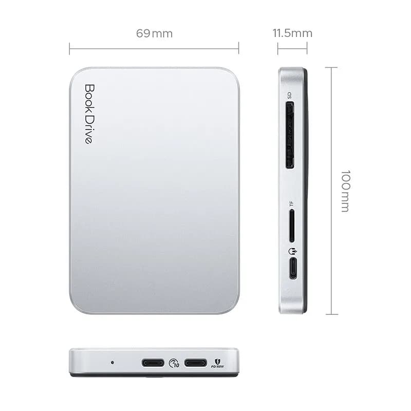 حافظه اس اس دی اکسترنال مگنتی اوریکو مدل P10PRO‑2T ظرفیت 2TB — تصویر ۷