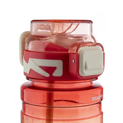 قمقمه ورزشی 800 سی سی نی دار طرح نایک JUST DO IT 02 | قرمز/سفید — تصویر ۶