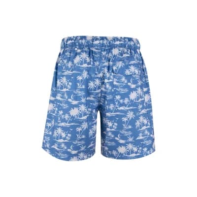 شلوارک شنا مردانه ساحلی bluewave | آبي/سفيد — تصویر ۷