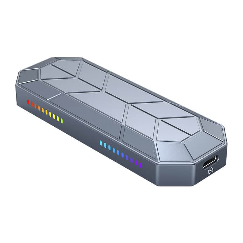 باکس RGB M.2 NVMe SSD اوریکو مدل ORICO M2VG01-C3 — تصویر ۷