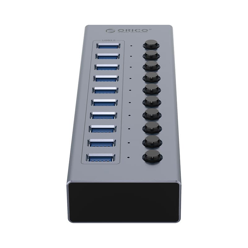 هاب 10 پورت USB3.0 فلزی ORICO BT2U3-10AB — تصویر ۴