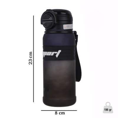 قمقمه ورزشی850 سی سی Eyun YY-171 | مشکی — تصویر ۹
