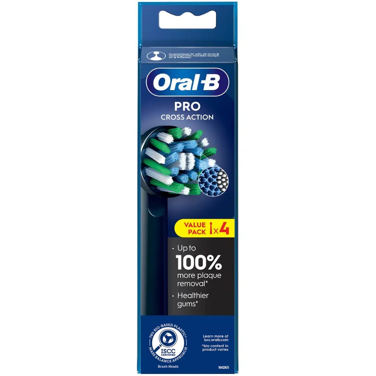 سری یدک مسواک برقی اورال بی Oral B مدل Pro Cross Action بسته 4 عددی — تصویر ۱۰