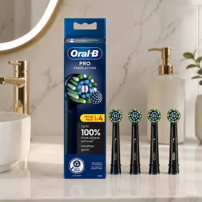 سری یدک مسواک برقی اورال بی Oral B مدل Pro Cross Action بسته 4 عددی — تصویر ۷