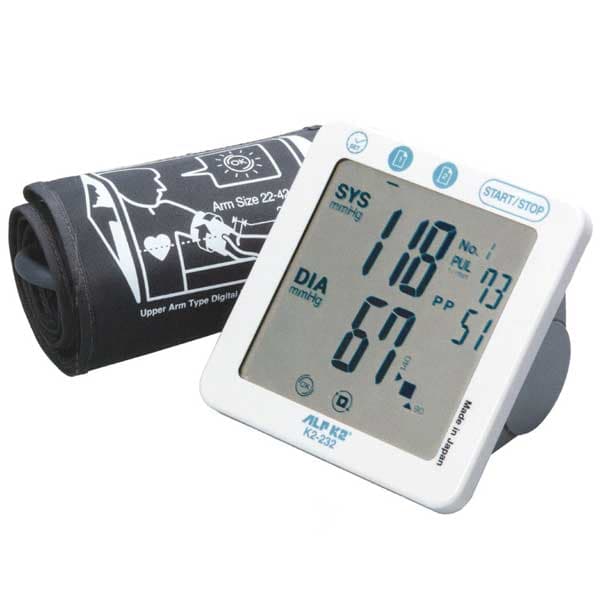 فشار سنج بازویی آلپیکادو ژاپنی مدل ALPK2 K2 232 — تصویر ۲