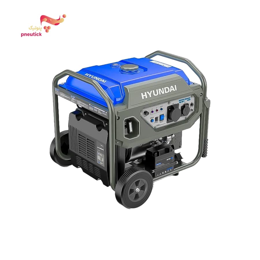 موتور برق اینورتر بنزینی هیوندای مدل HG-8017 | قدرت ۸.۰ کیلووات — تصویر ۴