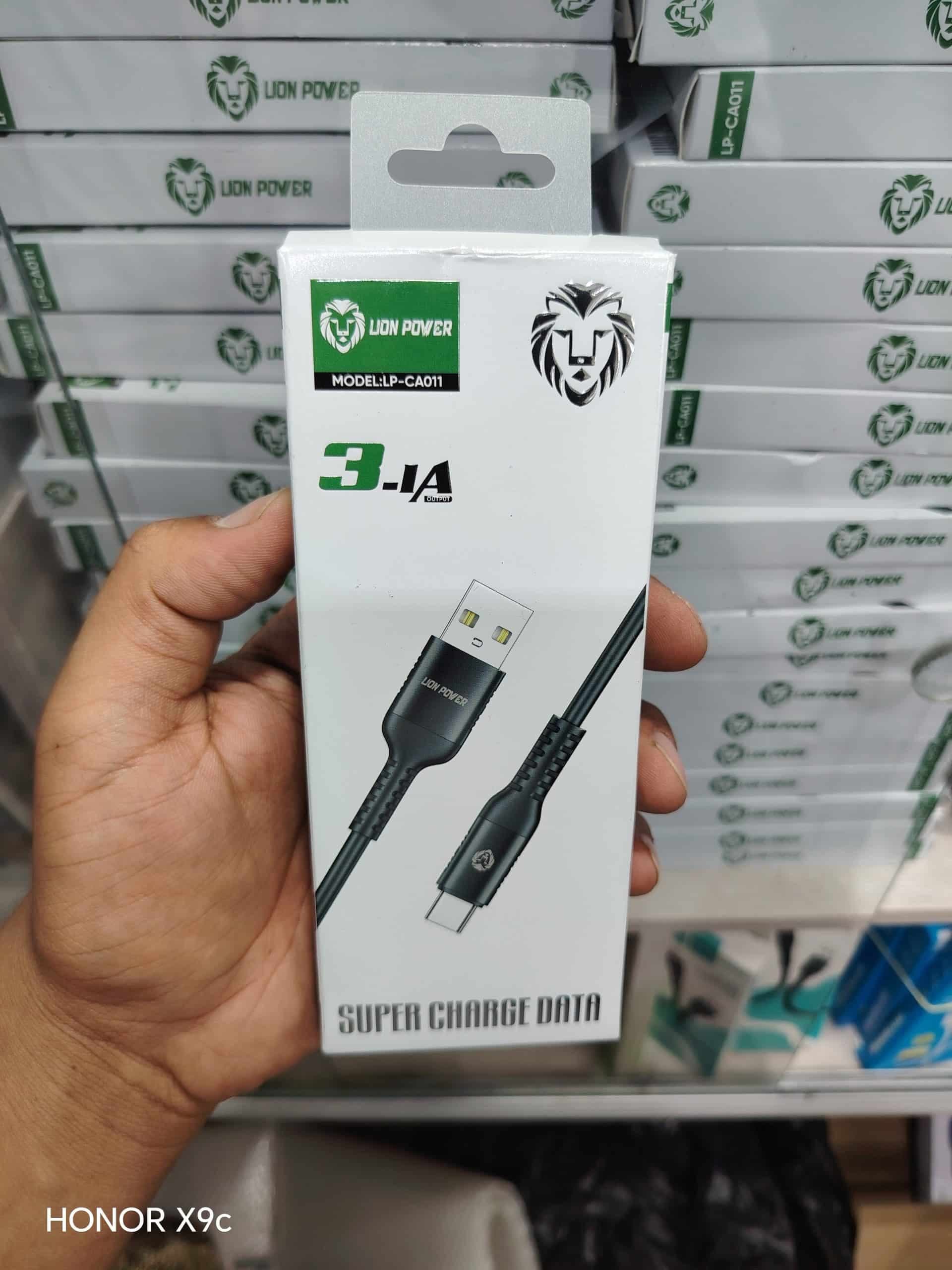 کابل LION POWER مدل LPO-CA011 تایپ سی