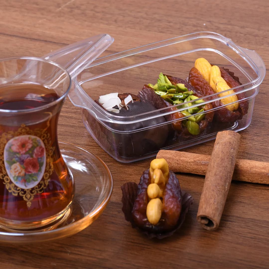 ظرف یکبارمصرف کریستال 260 سی سی طب پلاستیک — تصویر ۳