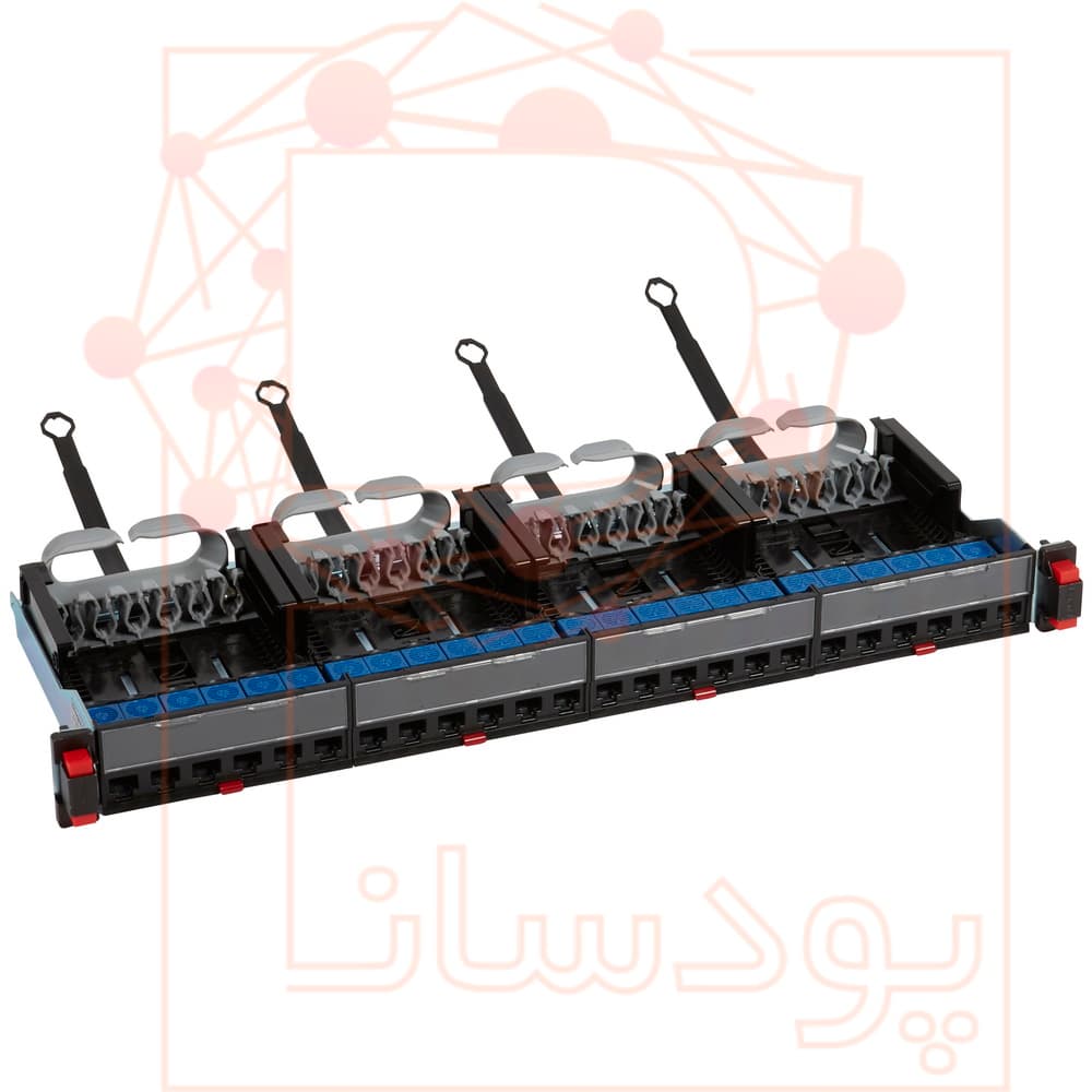 پچ پنل LSC3 اورجینال لگراند 24 پورت Cat6 UTP با پارت نامبر 033760 — تصویر ۲